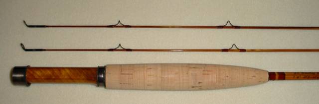 Hand built bamboo fly rod. 7' 4wt. based on a Payne taper. Still a